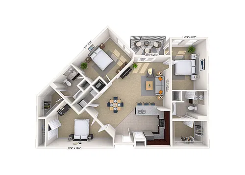 Floor plan Forest