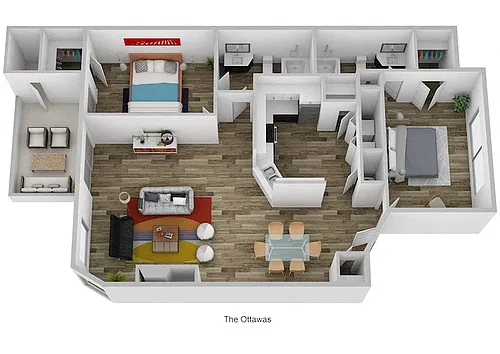 Floor plan The Ottawas