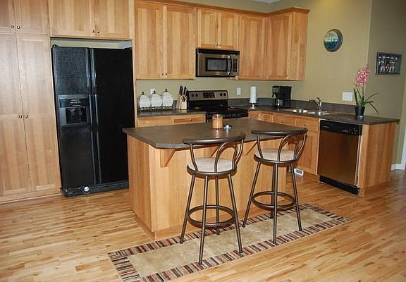 Hickory & Stainless Kitchen