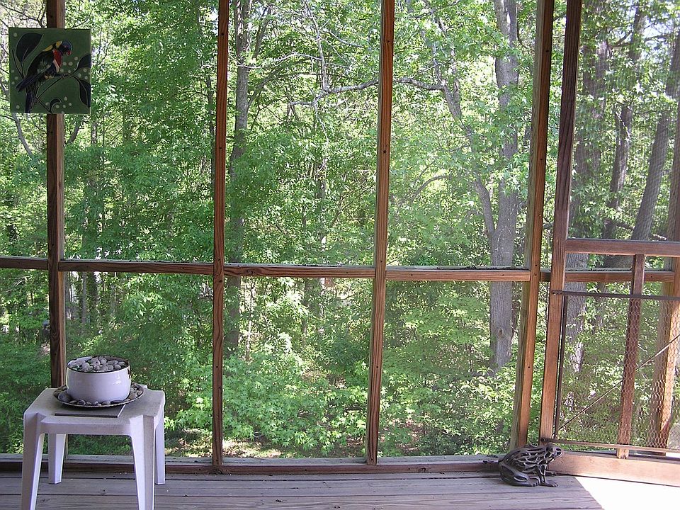View from back porch