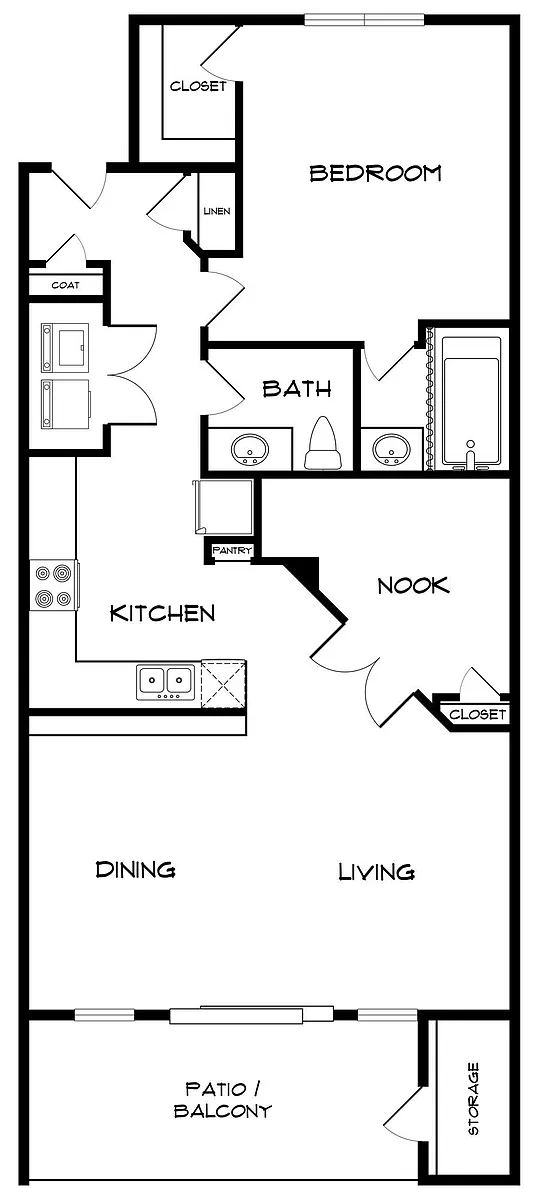 Floor plan A1F