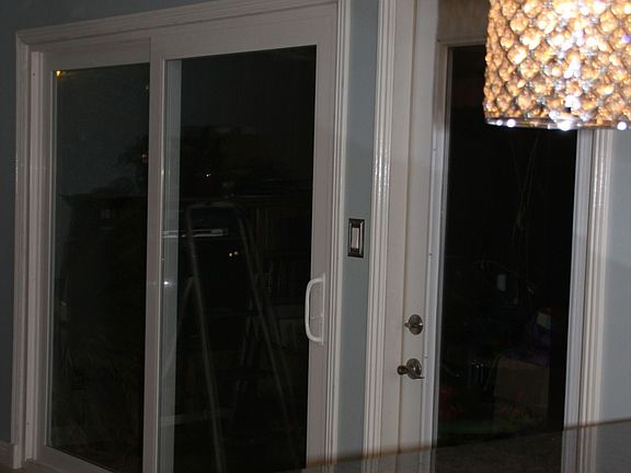 Open kitchen and den