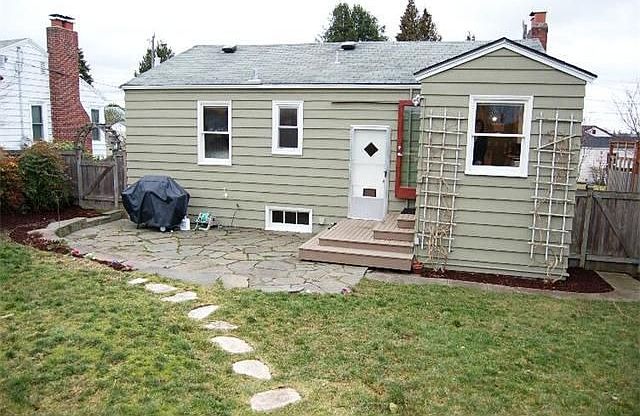 Rear of house - West facing