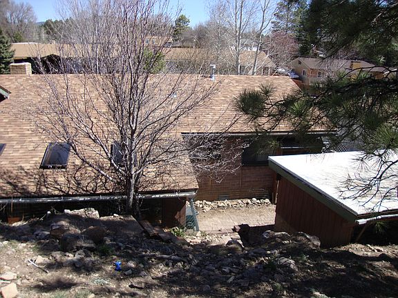 view of house from back yard