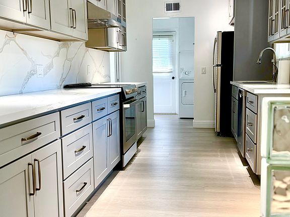 Well appointed kitchen with a breakfast corner