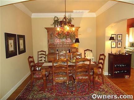 Formal dining room.
