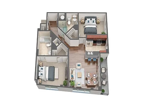 Floor plan B1