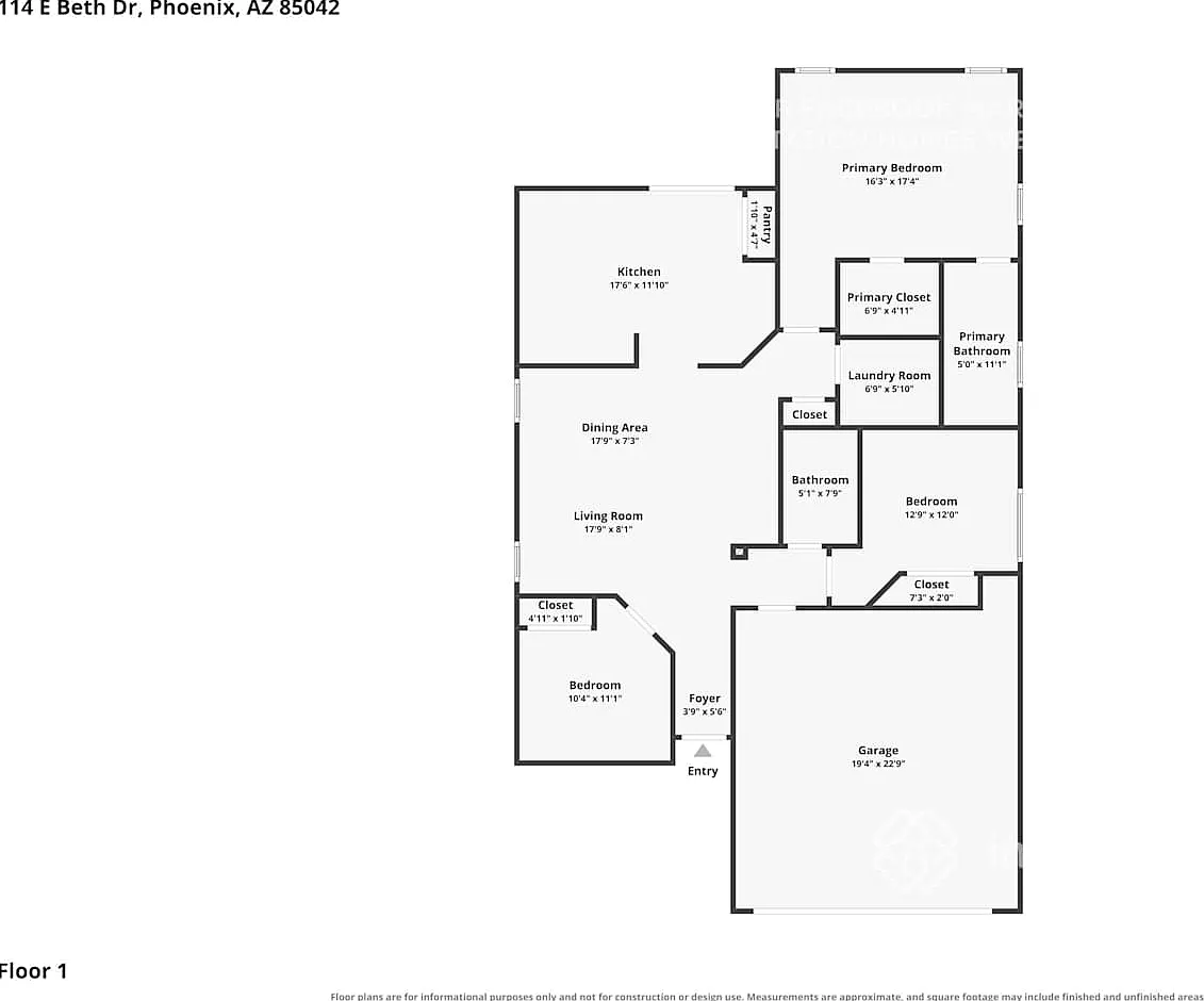 114 E Beth Dr Phoenix, AZ 85042 — Photo 2
