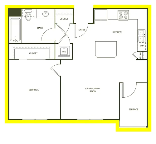 Floor plan A1 80