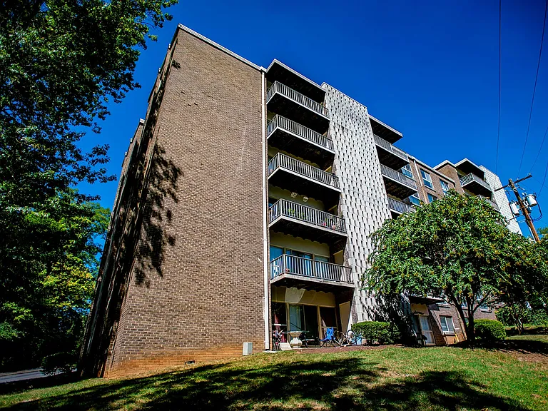 Silver Spring House Apartments Building Back