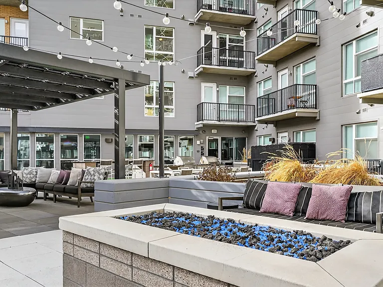 A cozy bonfire pit perfect for cool nights and great conversation.