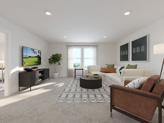 The upstairs loft gives the kids a place to hangout.