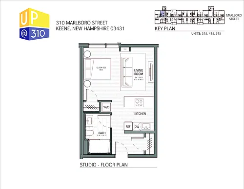 Floor plan STUDIO