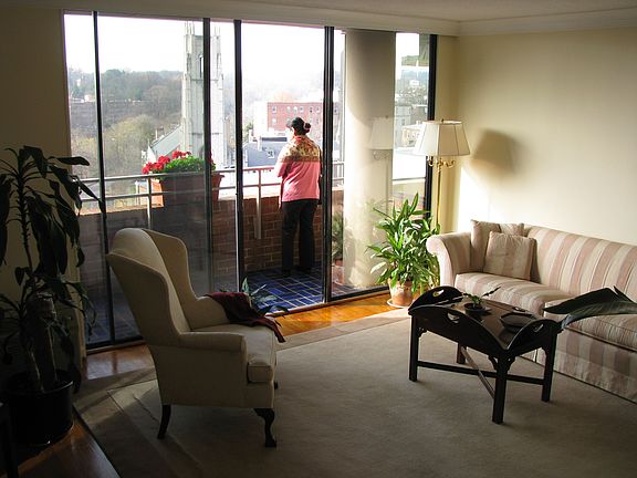 Living + Balcony w/view