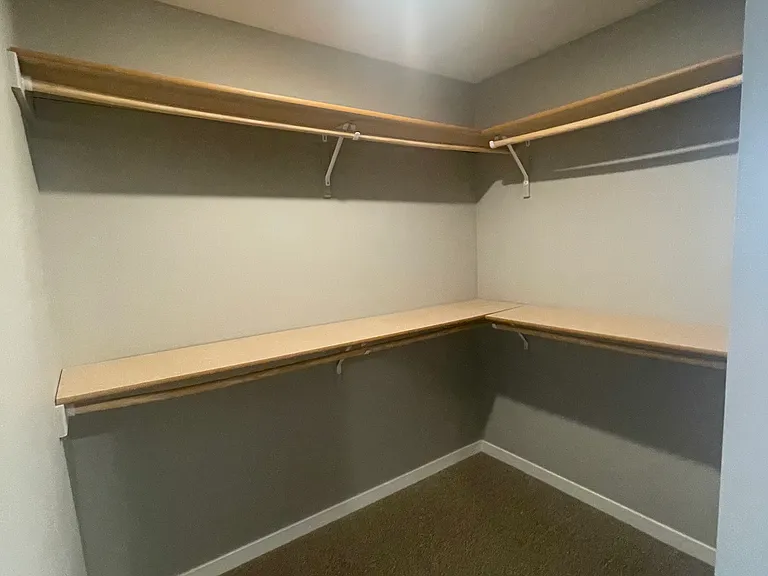 Master walk-in closet