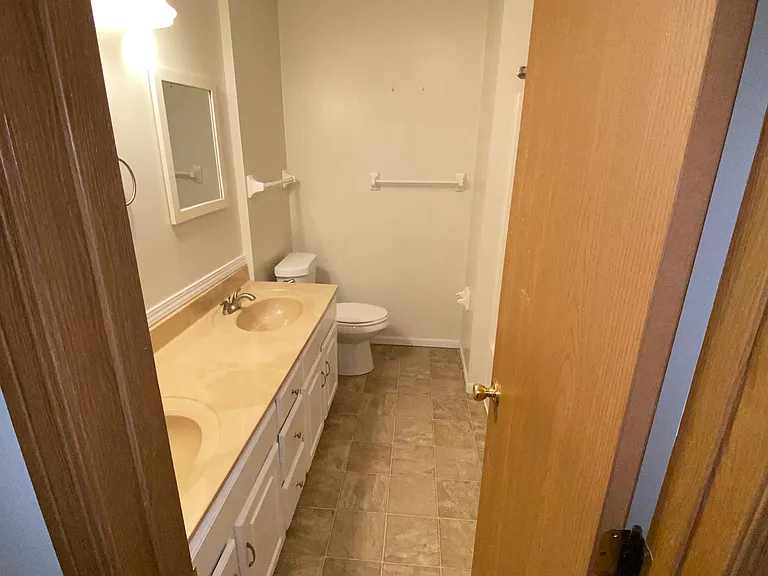 Second story bathroom
