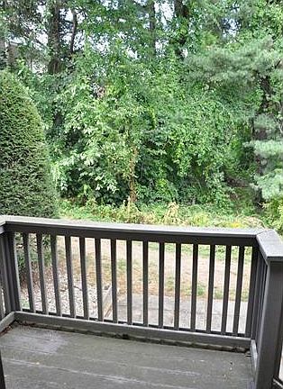 Private deck off the living...