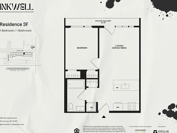 2nd image of 580 Gerard Ave #3F