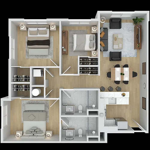 Floor plan B