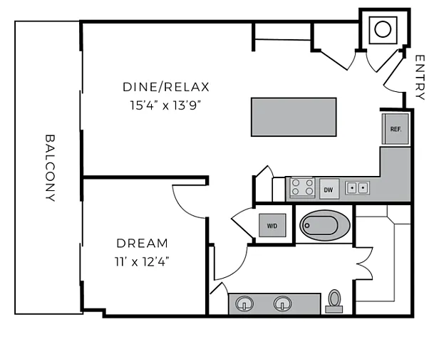 Floor plan A10