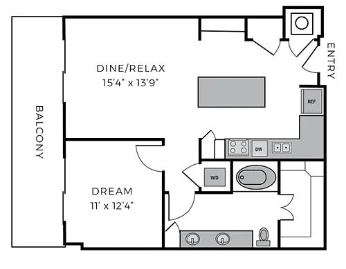 Floor plan A10