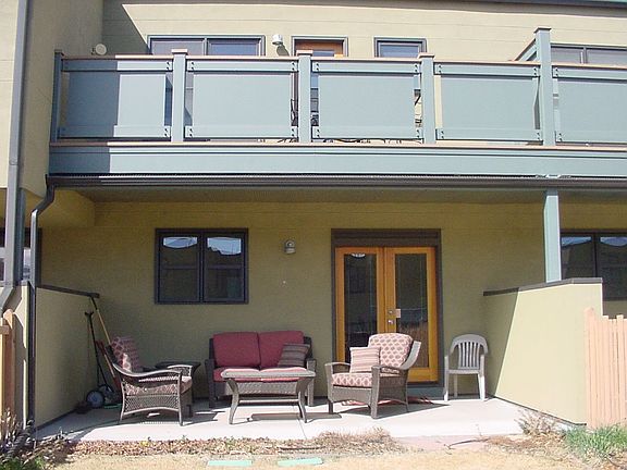 Rear Exterior - big covered patio!