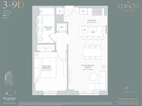 2nd image of 250 E 21st St #5D