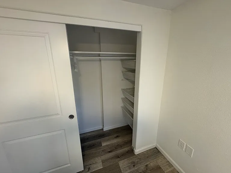 Primary closet