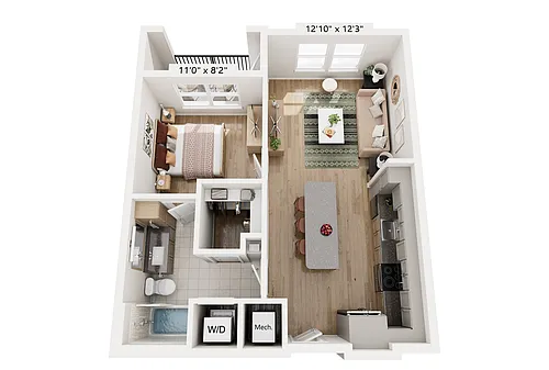 Floor plan A1