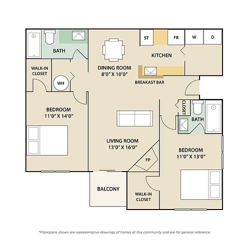 Floor plan The Kentucky Derby