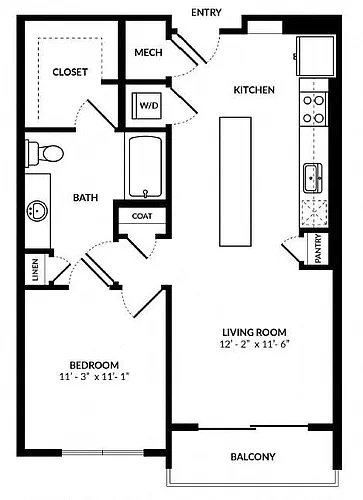 Floor plan A1