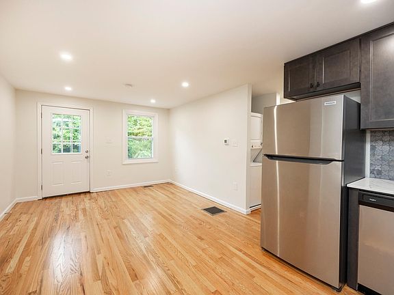Kitchen to living area