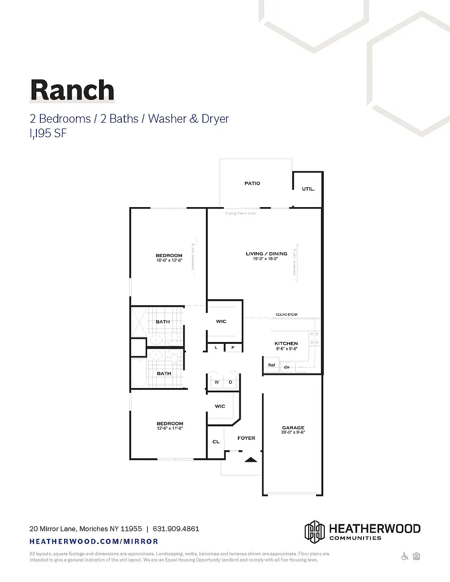 Floor plan The Ranch