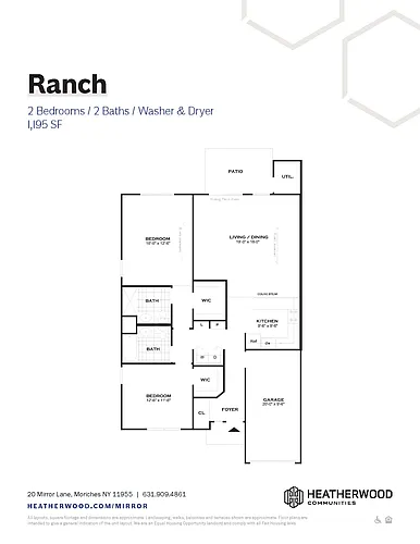 Floor plan The Ranch