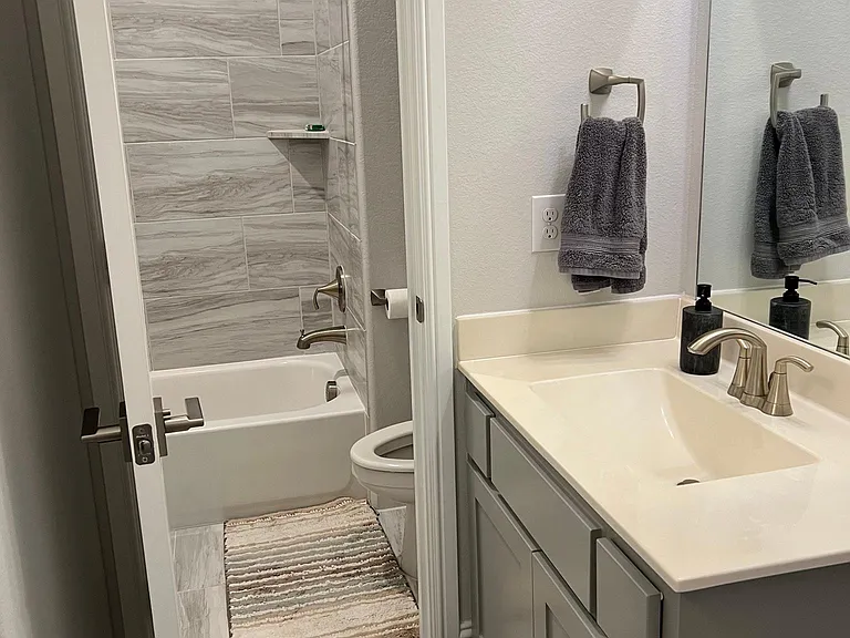 Jack and Jill Upstairs Bathroom