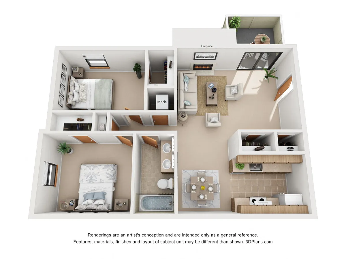 Floor plan Magnolia