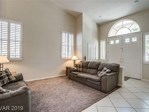 Double door entry into formal living room.