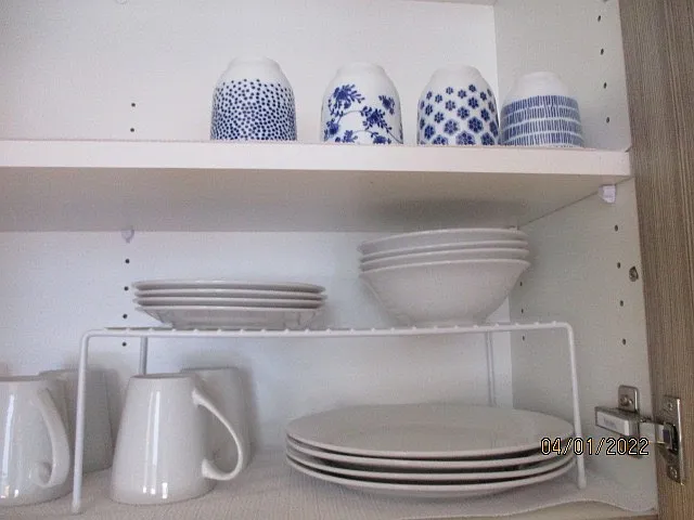 Dishes provided