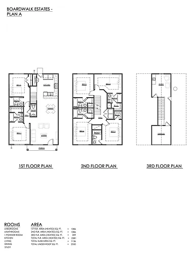 Floor plan Plan A 6 BD