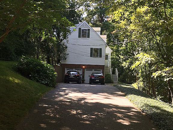view from end of driveway