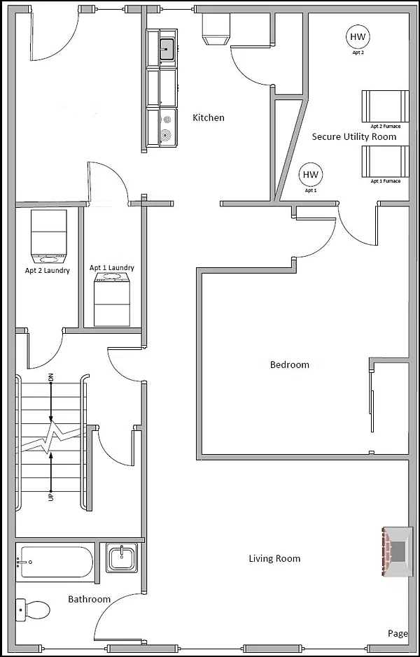 1 bed, 900 sqft, $825 — Photo 1