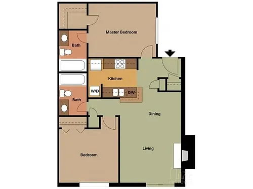 Floor plan B1
