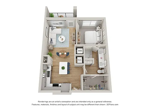 Floor plan A1S