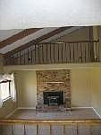 View of Family Room & Den From Kitchen