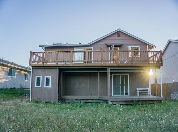 Upper Deck, Lower Patio with Storage Shed