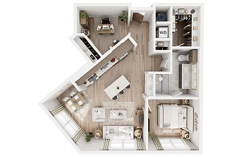 Floor plan K