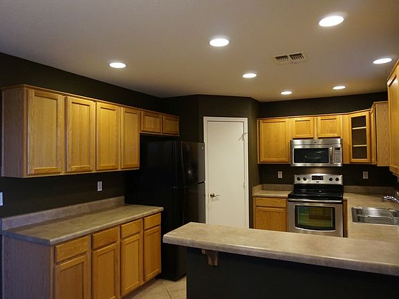 Recessed Lighting & Pantry!