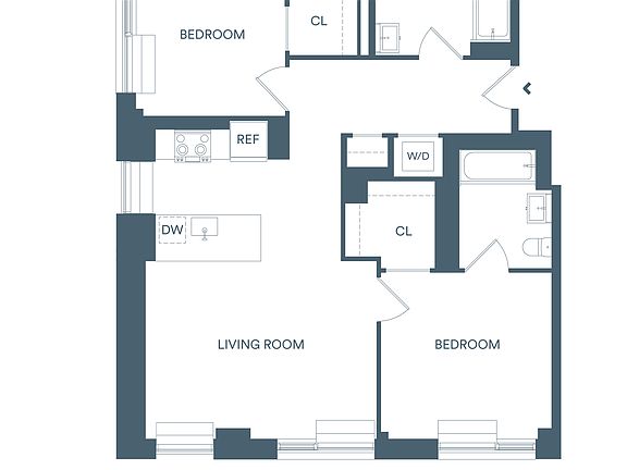 2nd image of 405 W 206th St #900