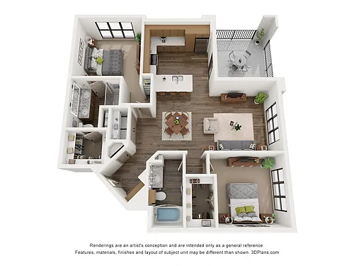Floor plan B3