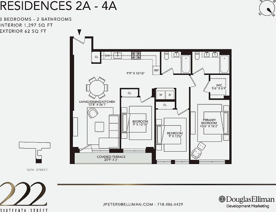 2nd image of 222 16th St #3A